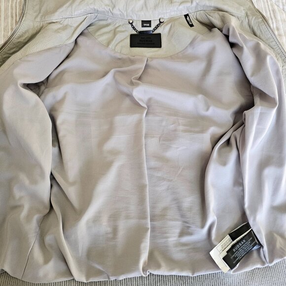 Rudsak 'Tisha' Women's Leather Jacket, Stone Color, Size XS - Picture 9 of 16